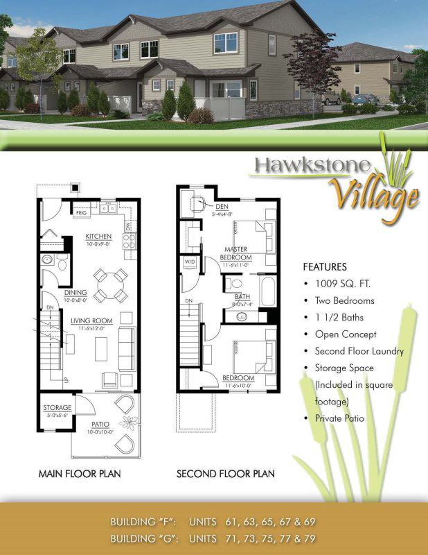 1009 Sq Ft